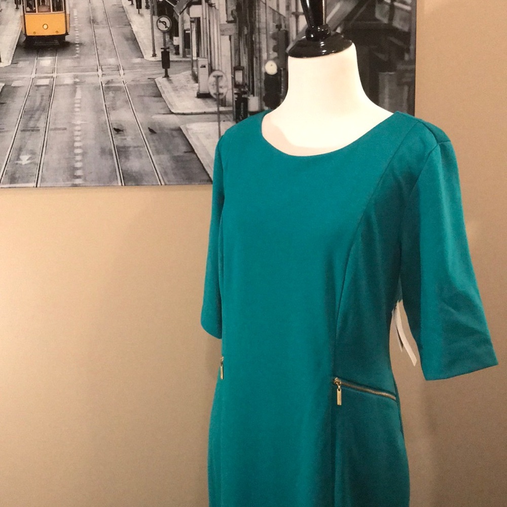 NEW Green Liz Claiborne Dress
